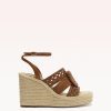 Lana 100 Wedge Espresso Wedges S/24 35 Espresso Nappa Kiss