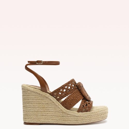 Lana 100 Wedge Espresso Wedges S/24 35 Espresso Nappa Kiss