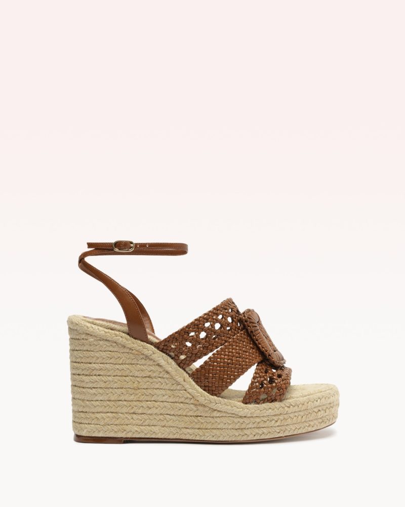 Lana 100 Wedge Espresso Wedges S/24 35 Espresso Nappa Kiss