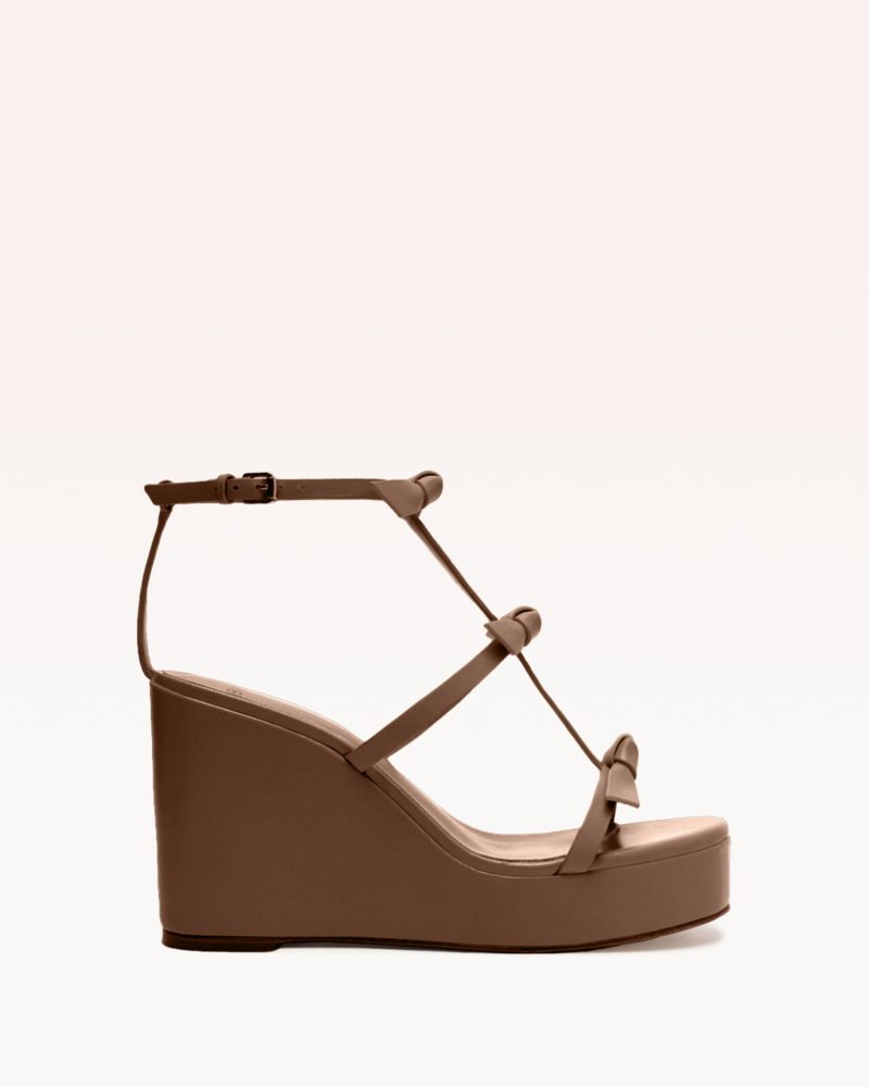 Slim Lolita Wedge 100 Espresso Wedges S/24 35 Espresso Nappa Leather