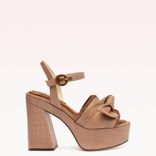 Maxi Clarita Raffia 120 Brown Sandals S/24 35 Brown Raffia