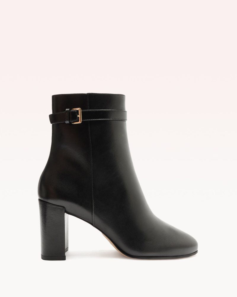 Candance 90 Bootie Booties F/24 35 Black Nappa Charm