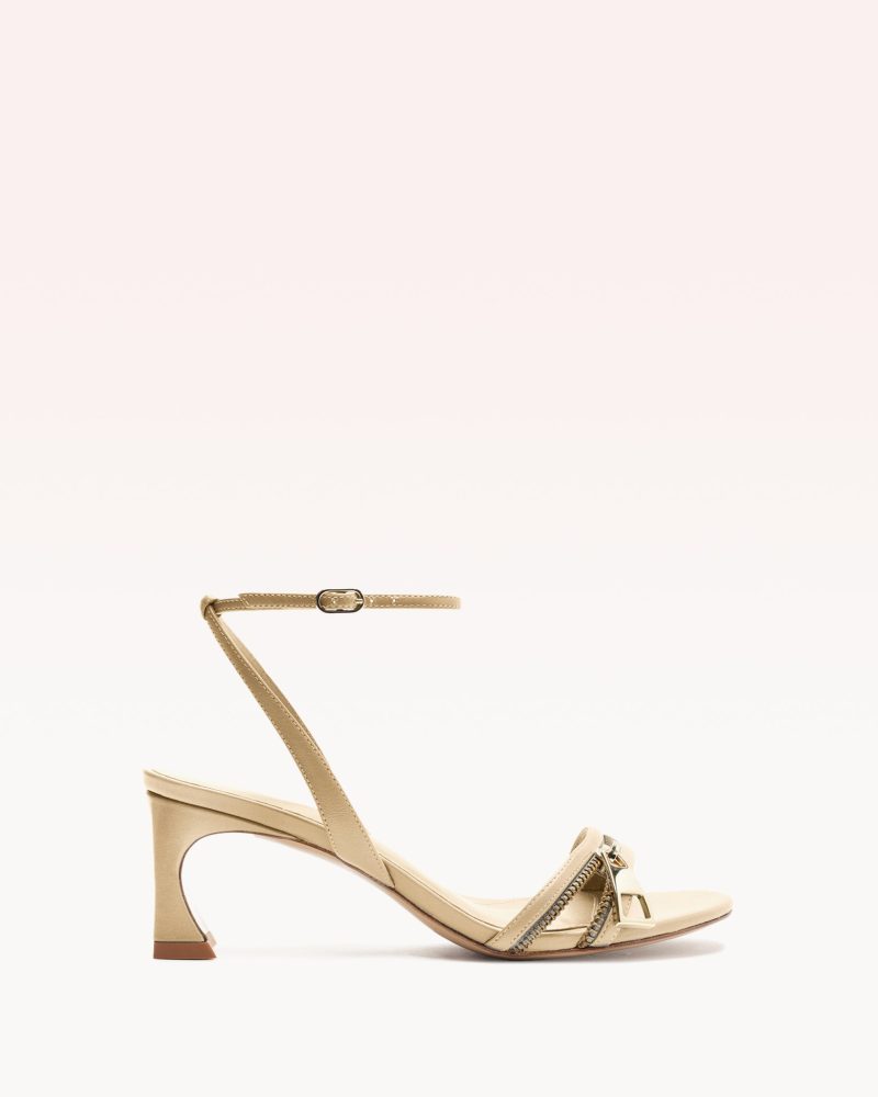 Zoe 60 Sandal Sandals F/24 35 CHALK LEATHER