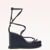 Donna Sandal Wedges R/25 35 Oceana Nappa Leather