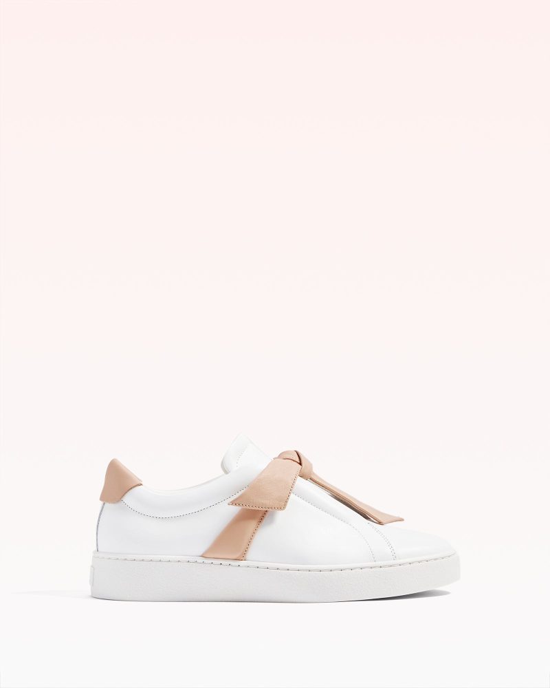 Clarita Sneaker Suede Nude Sneakers Core 35 Nude Nappa