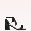 Clarita Block 60 Black Sandals Core 35 Black Nappa Leather